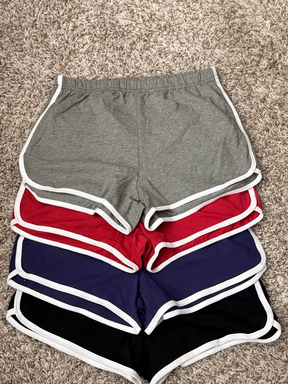 Women’s Highwaisted Retro Cotton Shorts Bundle